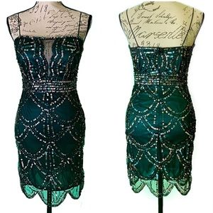 Jump Apparel Sequined Dress